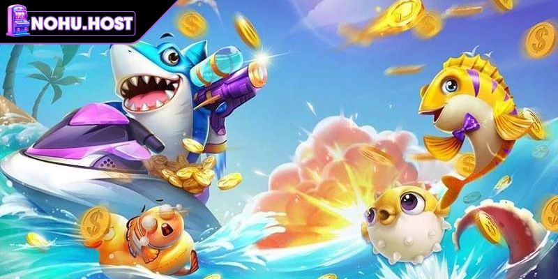 Bắn Cá Phát Phát NOHU - Chiến Thuật Và Vật Phẩm Hữu Ích 3 Tấn công theo bầy dễ dàng