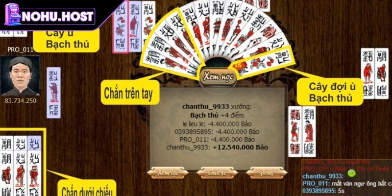 Game Bài Chắn NOHU - Cập Nhật Cách Chơi Và Chiến Thuật 2 Cách tính điểm game Chắn online