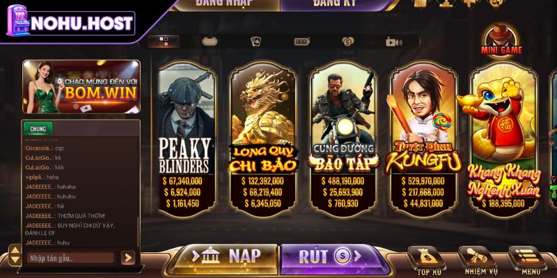 BOMWIN - Cổng Game Đỉnh Cao Đang Khuấy Đảo Cộng Đồng 3 BOMWIN và hệ sinh thái trò chơi trải nghiệm mỗi ngày